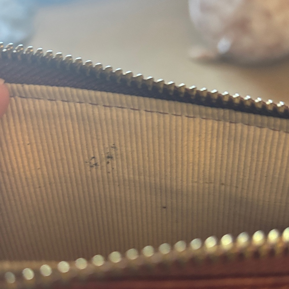 Margot Rich Brown Leather Wristlet - Picture 5 of 7